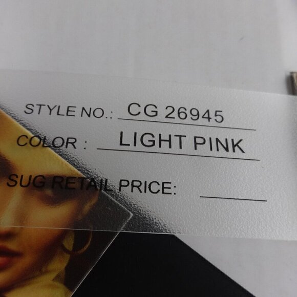 Candice ( LA)  light pink shoulder bag new with tags snake skin design stands up - Picture 4 of 13